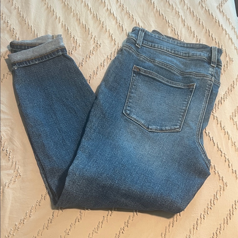 Maurices Women's Straight Leg Blue Jeans